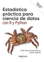 Cover von Estadística práctica para ciencia de datos con R y Python