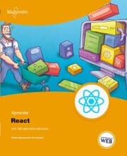 Cover von Aprender React con 100 ejercicios prácticos