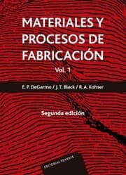 Cover von Materiales y procesos de fabricación. Vol. 1