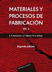 Cover von Materiales y procesos de fabricación. Vol. 2