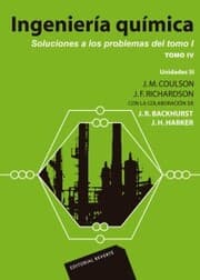Cover von Ingeniería química. Soluciones a los problemas del tomo I