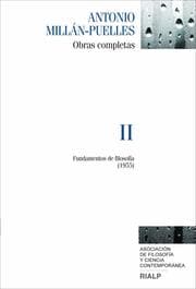 Cover von Millán-Puelles. II. Obras completas
