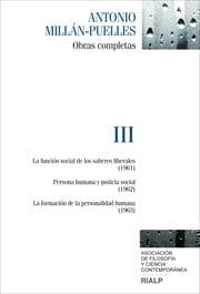 Cover von Millán-Puelles. III. Obras completas