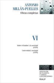 Cover von Millán-Puelles. VI. Obras completas