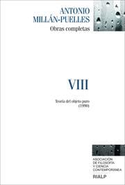 Cover von Millán-Puelles. VIII. Obras completas