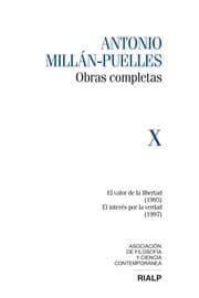 Cover von Millán-Puelles Vol. X Obras Completas