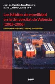 Cover von Los hábitos de movilidad en la Universitat de València (2005-2006)