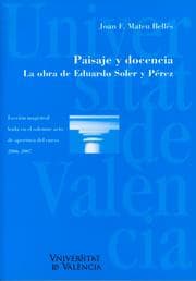 Cover von Paisaje y docencia. La obra de Eduardo Soler y Pérez
