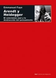 Cover von Arendt y Heidegger