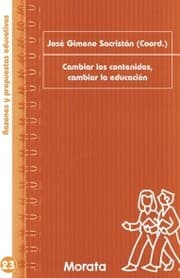Cover von Cambiar los contenidos, cambiar la educación