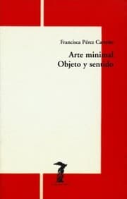Cover von Arte minimal. Objeto y sentido