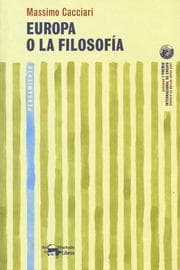 Cover von Europa o la filosofía
