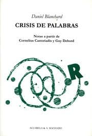 Cover von Crisis de palabras
