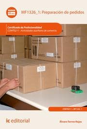 Cover von Preparación de pedidos. COMT0211