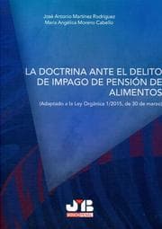 Cover von La doctrina ante el delito de impago de pensión de alimentos