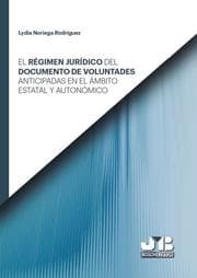 Cover von El régimen jurídico del documento de voluntades anticipadas en el ámbito estatal y autonómico