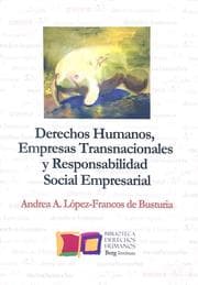 Cover von Derechos humanos, empresas transnacionales y responsabilidad social empresarial