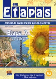 Cover von Etapas, Manual de español para cursos intensivos