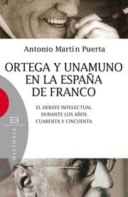 Cover von Ortega y Unamuno en la España de Franco