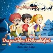 Cover von Das gestohlene Weihnachtsfest (Drei durch dick und dünn, Folge 9)
