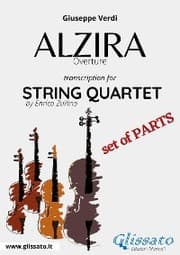 Cover von Violin I part of 'Alzira' for string quartet