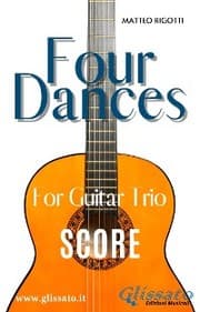 Cover von Four Dances - Score
