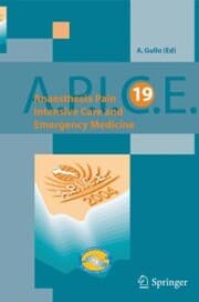 Cover von Anaesthesia, Pain, Intensive Care and Emergency Medicine - A.P.I.C.E.