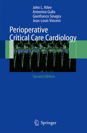 Cover von Critical Care Cardiology in the Perioperative Period