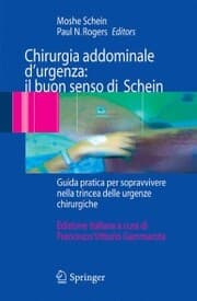 Cover von Chirurgia addominale d'urgenza: il buon senso di Schein