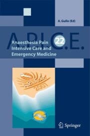 Cover von Anaesthesia, Pain, Intensive Care and Emergency A.P.I.C.E.