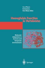 Cover von Hemoglobin Function in Vertebrates