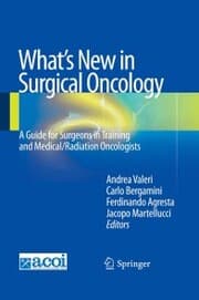 Cover von What's New in Surgical Oncology