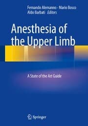 Cover von Anesthesia of the Upper Limb
