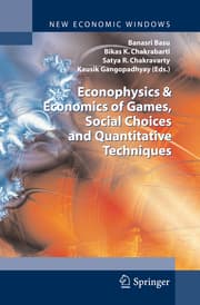 Cover von Econophysics & Economics of Games, Social Choices and Quantitative Techniques