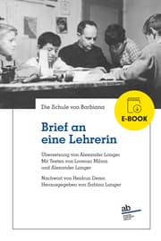 Cover von Brief an eine Lehrerin