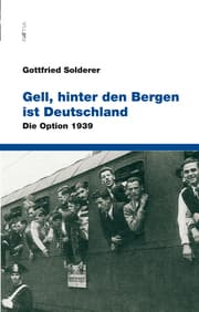 Cover von Gell, hinter den Bergen ist Deutschland