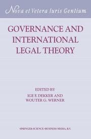Cover von Governance and International Legal Theory