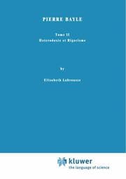 Cover von Pierre Bayle