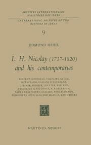 Cover von L.H.Nicolay (1737-1820) and his Contemporaries