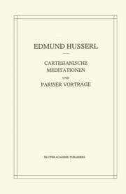 Cover von Cartesianische Meditationen und Pariser Vorträge