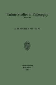 Cover von A Symposium on Kant