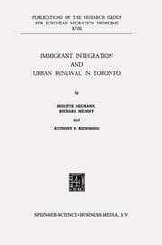 Cover von Immigrant Integration and Urban Renewal in Toronto