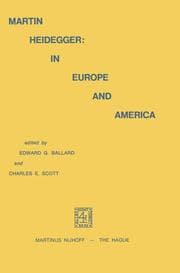 Cover von Martin Heidegger in Europe and America
