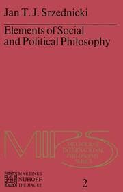 Cover von Elements of Social and Political Philosophy