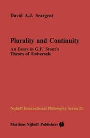 Cover von Plurality and Continuity