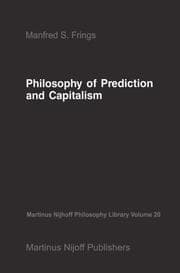 Cover von Philosophy of Prediction and Capitalism