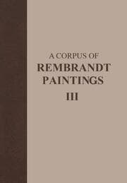 Cover von A Corpus of Rembrandt Paintings