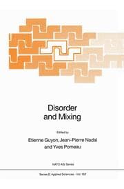Cover von Disorder and Mixing