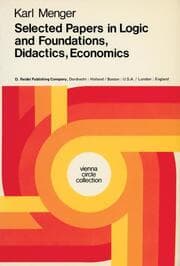 Cover von Selected Papers in Logic and Foundations, Didactics, Economics