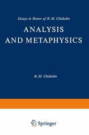 Cover von Analysis and Metaphysics